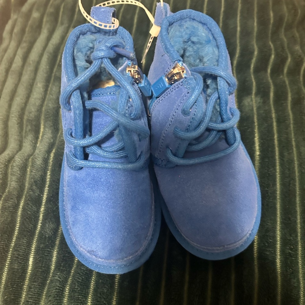 Blue Suede toddler Ugg Boots